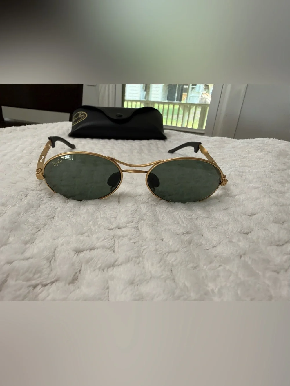 Ray Ban B&L Orbs Axis VINTAGE sunglasses Gold Glasses Orb